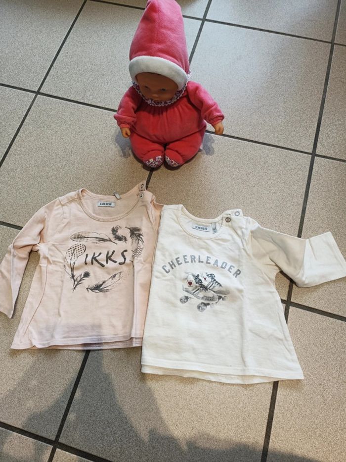 Lot t shirt 12m