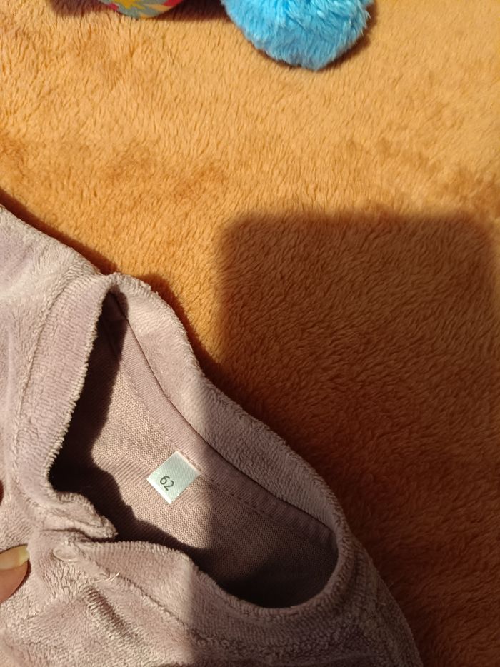 Pyjama bébé fille 62 cm Zeeman violet chaud et doux - photo numéro 4