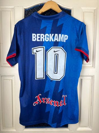 Maillot Arsenal Vintage Bergkamp 10 JVC