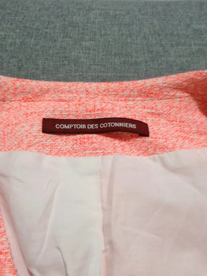 C62 blazer rose Comptoir des cotonniers 36 - photo numéro 3
