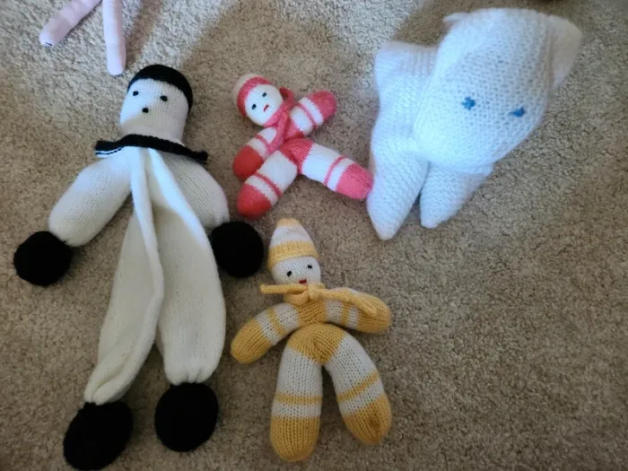 Lot de doudou fait main