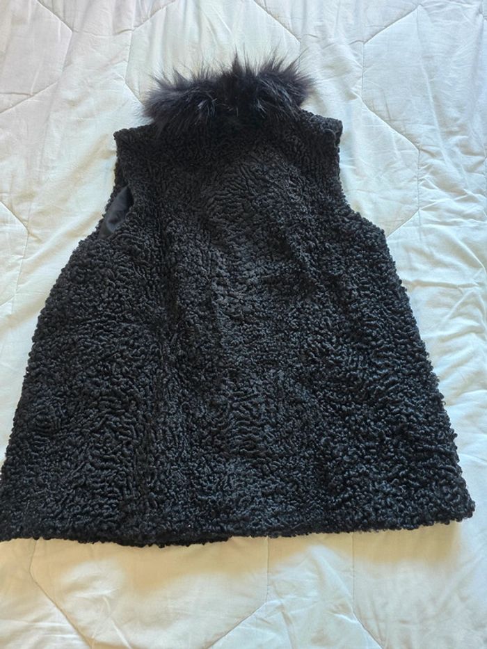 🌟 Veste sans manche noir Martres Royal femme - Taille XL 🌟 - photo numéro 2