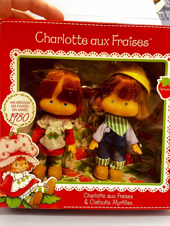 Lot de 2 poupée charlotte aux fraises, senteurs d’origines - photo numéro 2
