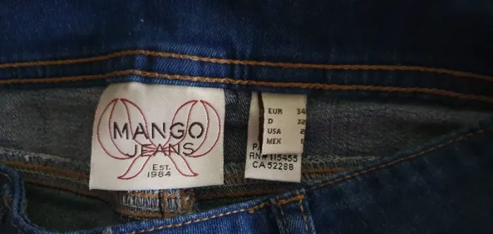 Mango Jean bleu bootcut - photo numéro 5