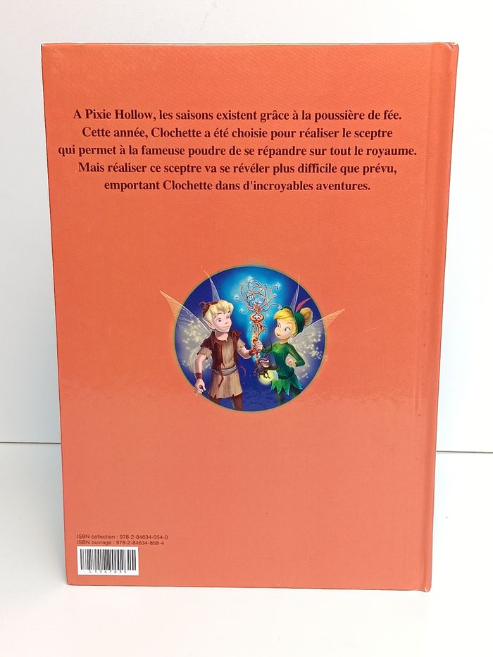 Livre Disney club du livre Clochette et la pierre de lune - photo numéro 3