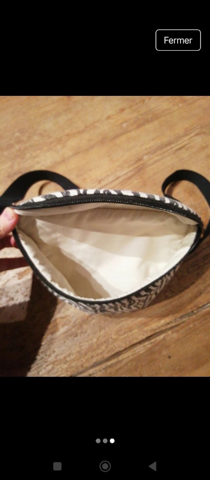 Sac banane zèbre - photo numéro 3