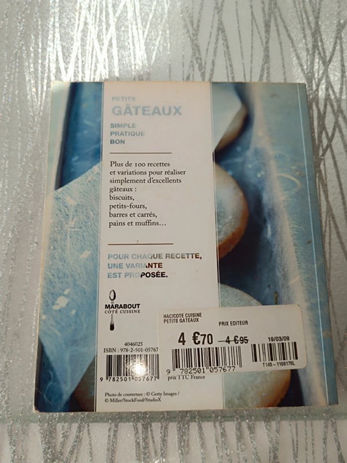 Livre pâtisserie ⭐petits gâteaux ⭐Marabout - photo numéro 3