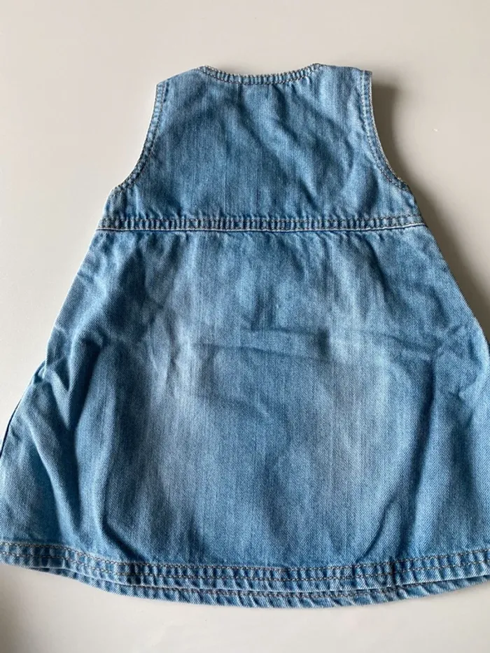 Robe jeans petit bateau 6 mois - photo numéro 5