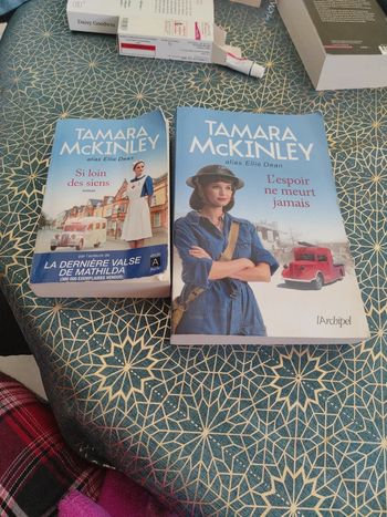 Lot de deux tomes de la saga la pension du bord de mer