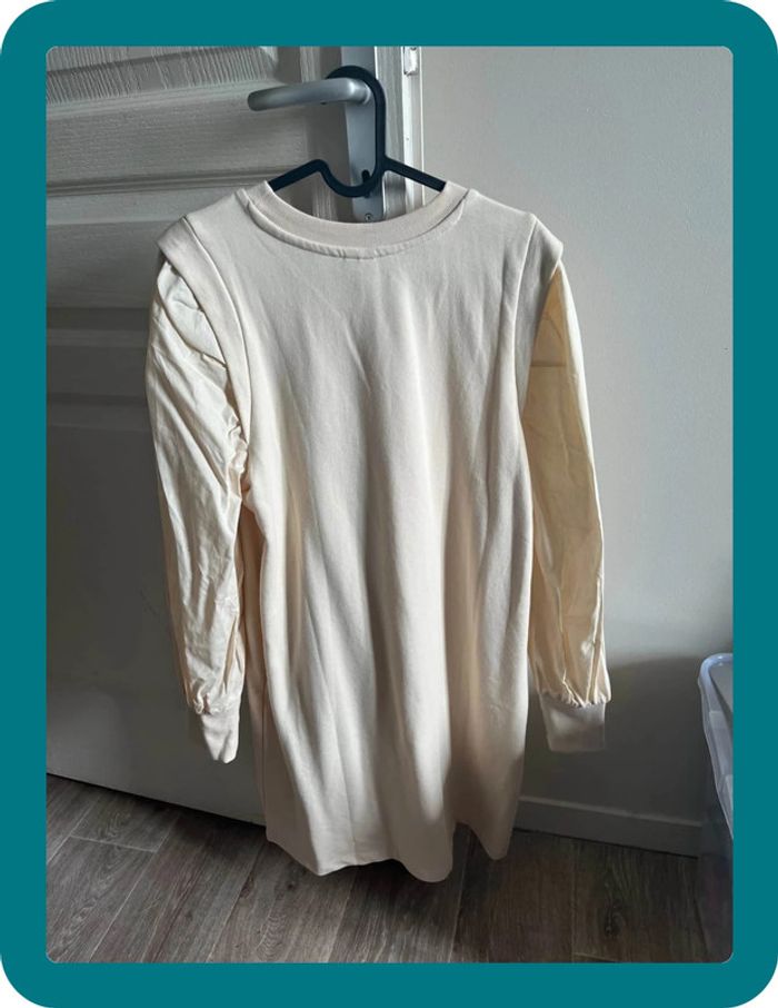 Robe sweat bi matière - photo numéro 5