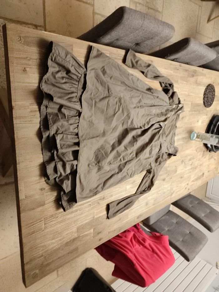 Robe double kaki taille 42 - photo numéro 10