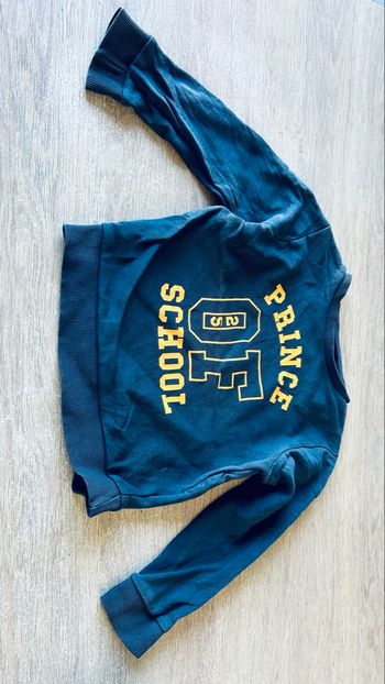 Pull léger manches longues bleu marine 5ans 