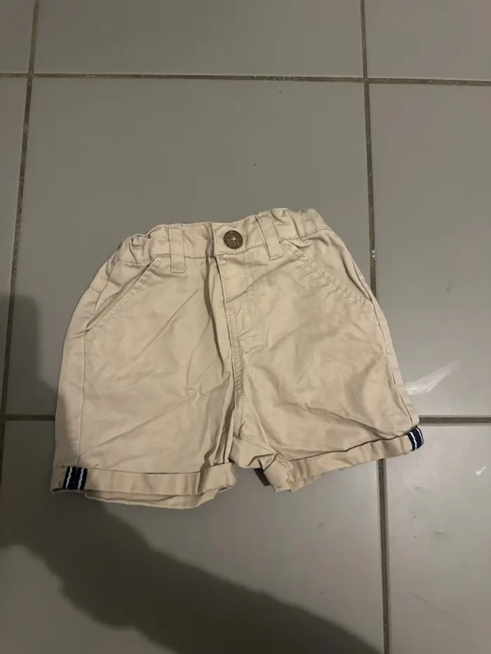 Short beige Kiabi