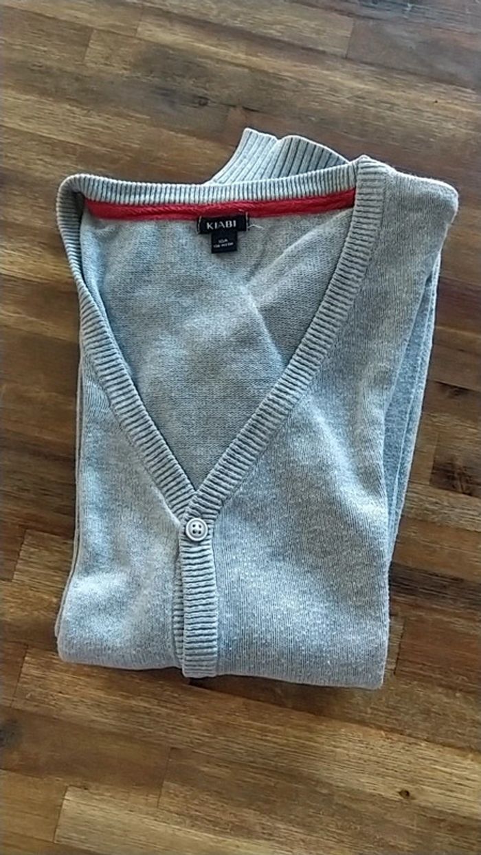 Gilet gris