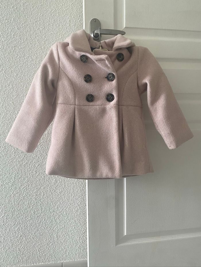 Manteau rose - C&A - Taille 3-4 ans