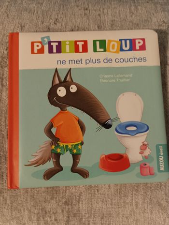 Livre p'tit loup ne met plus de couches