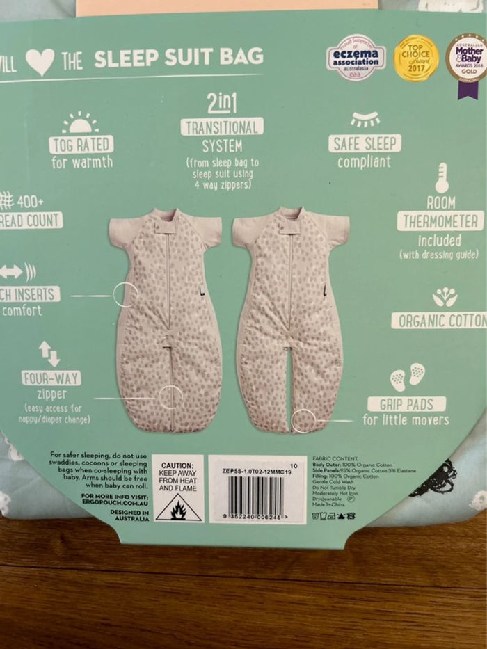 (New) sleep suit bag 2-12m 1.0 tog - photo numéro 8