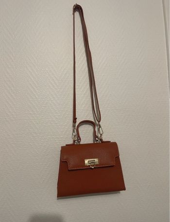 Sac à Main Marron Cognac 