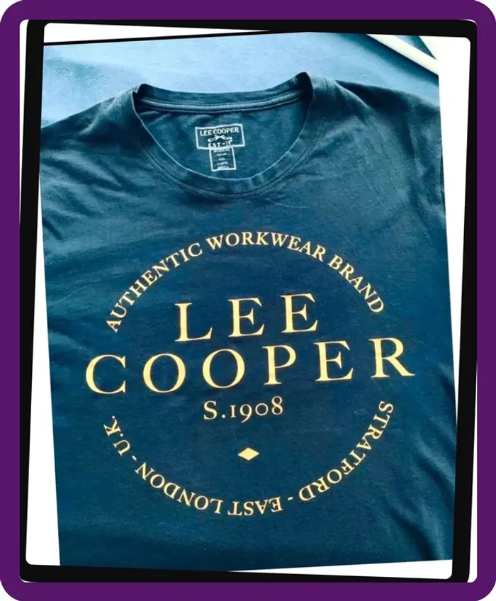 T-shirt imprimé homme Lee Cooper  T/M - photo numéro 3
