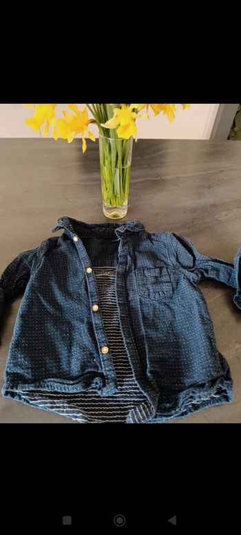 Chemise kiabi 18 mois