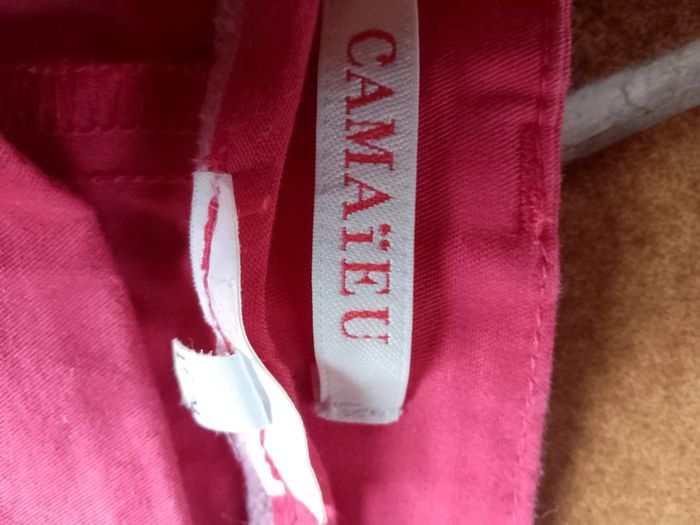 Pantacourt Camaïeu fuschia S - photo numéro 2
