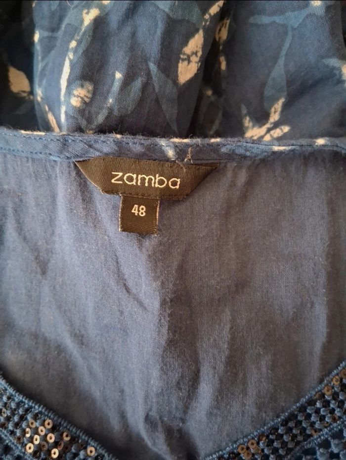 Jolie robe d'été Zamba taille 48 - photo numéro 5