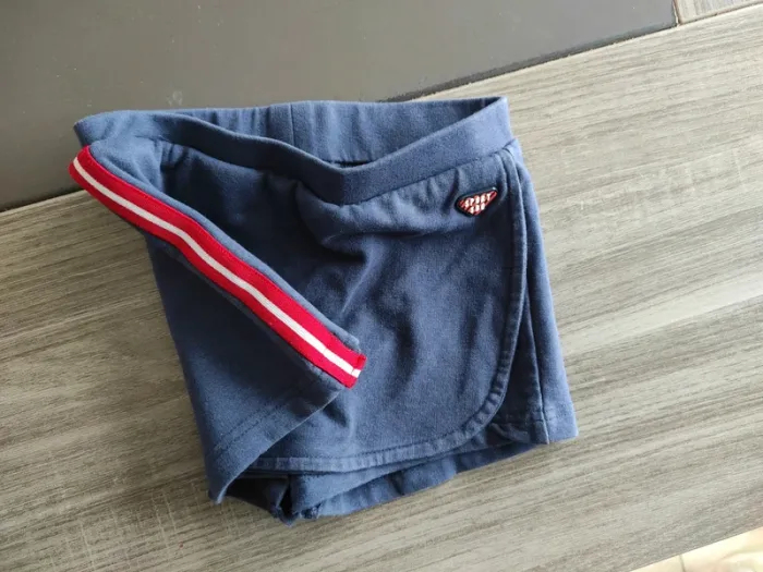 Short bleu - photo numéro 4