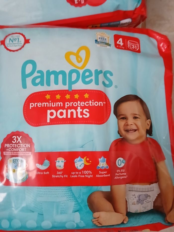 Lot 3 paquets pants premium protection T4 - photo numéro 3