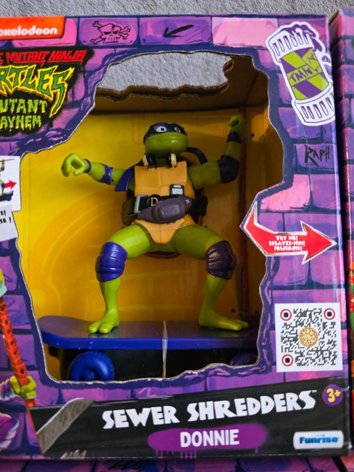 Lot de 4 tortues ninja articulée - photo numéro 10