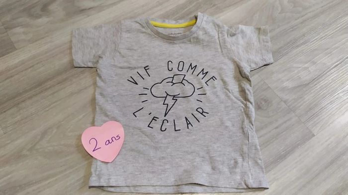 t-shirt mc 2 ans