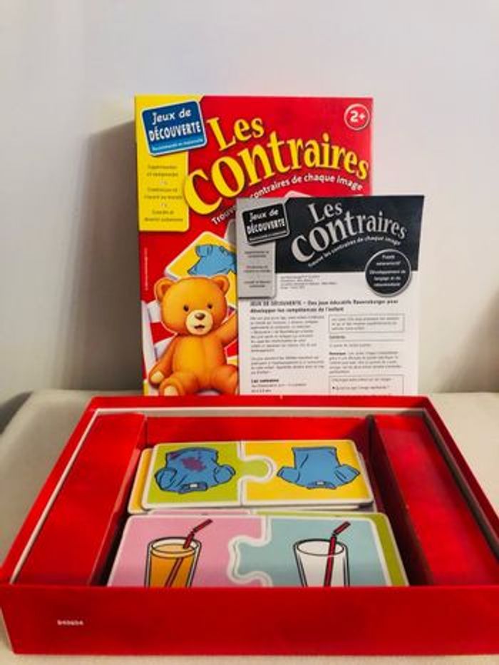 Jeu de société les contraires  ravensburger jouet enfant bébé - photo numéro 3