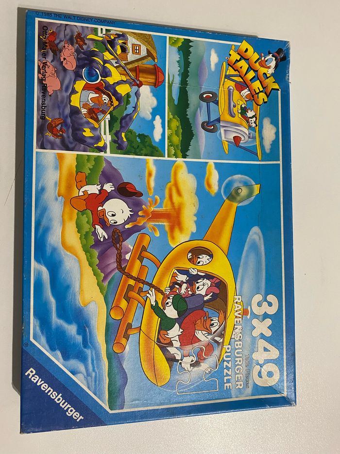 Puzzles Duck Tales 3x49 pièces