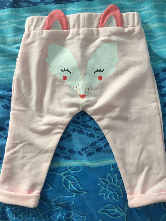 pantalon rose 12 mois neuf - photo numéro 2