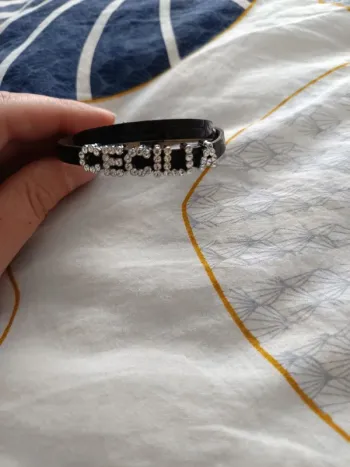 Bracelet femme prénom cecilia comme neuf