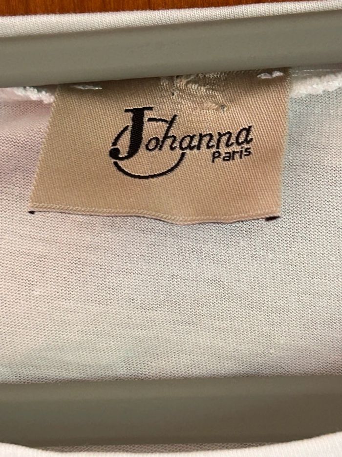 T-shirt crème Johanna Paris taille unique - photo numéro 3