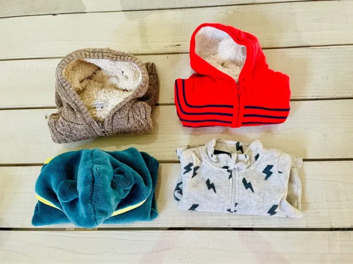 Lot gilet/veste hiver 3 mois