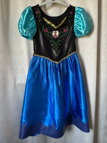 Déguisement robe reine des neiges 5-6 ans Disney 