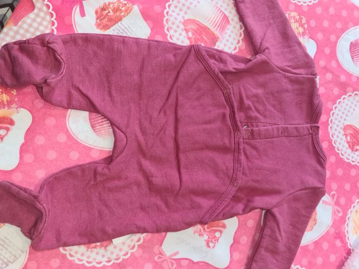 Ensemble 3 pièces petit béguin 3 mois - photo numéro 7