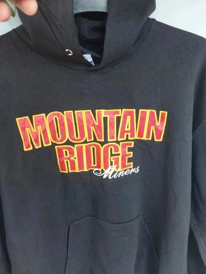 Sweat à capuche mixte Mountain Ridge Taille L - photo numéro 3