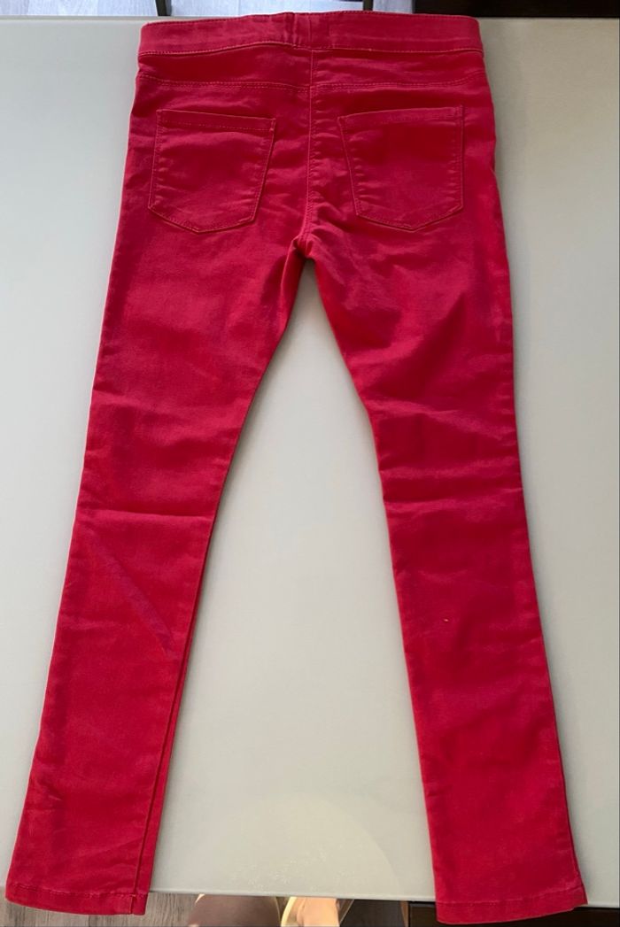 Pantalon slim - rose - Du Pareil Au Même - 10 ans - photo numéro 3