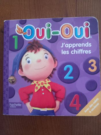 Livre oui oui j'apprends les chiffres 