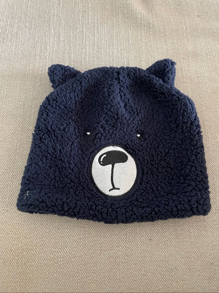 Bonnet bleu marine