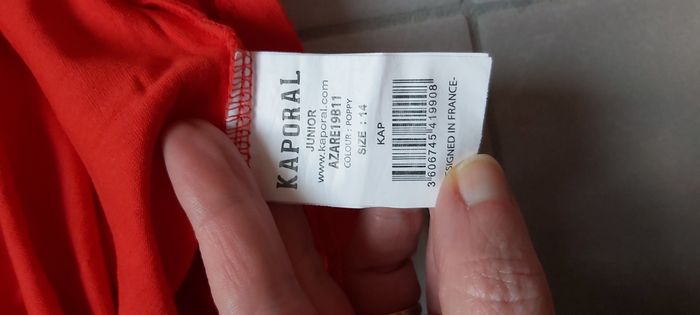 Tshirt manche courte 14 ans - photo numéro 6