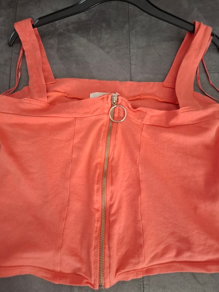 Haut orange - photo numéro 2