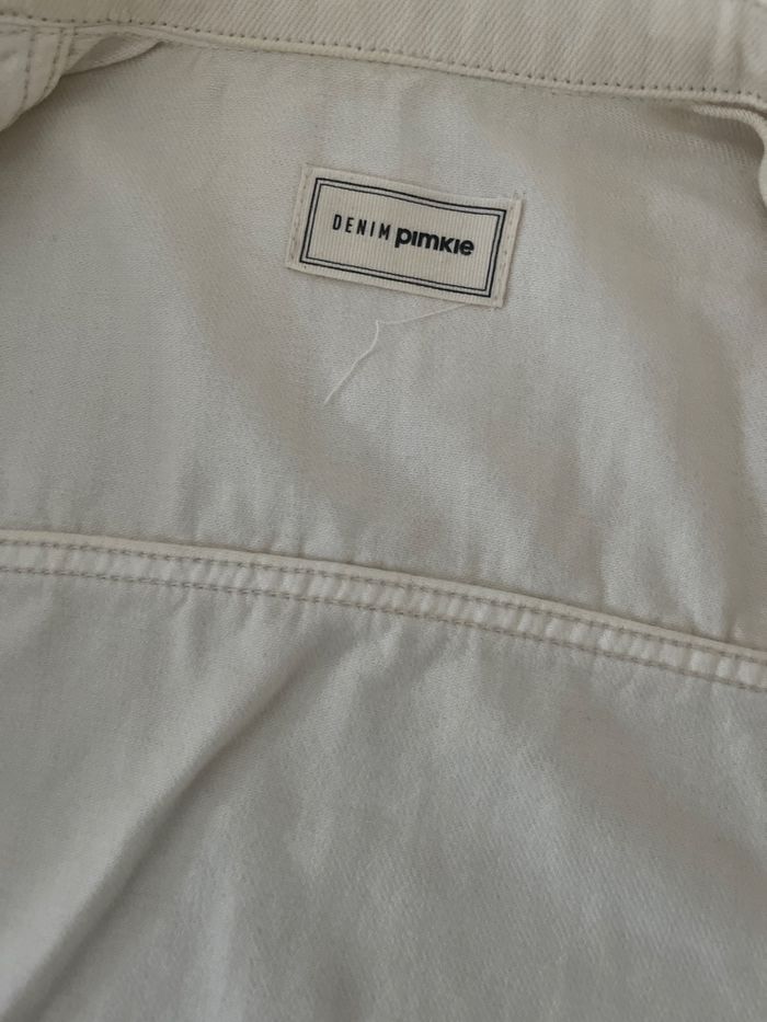 Veste en denim  beige - photo numéro 3