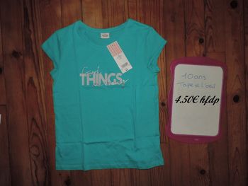 tee shirt tape à l'oeil taille 10 ans neuf