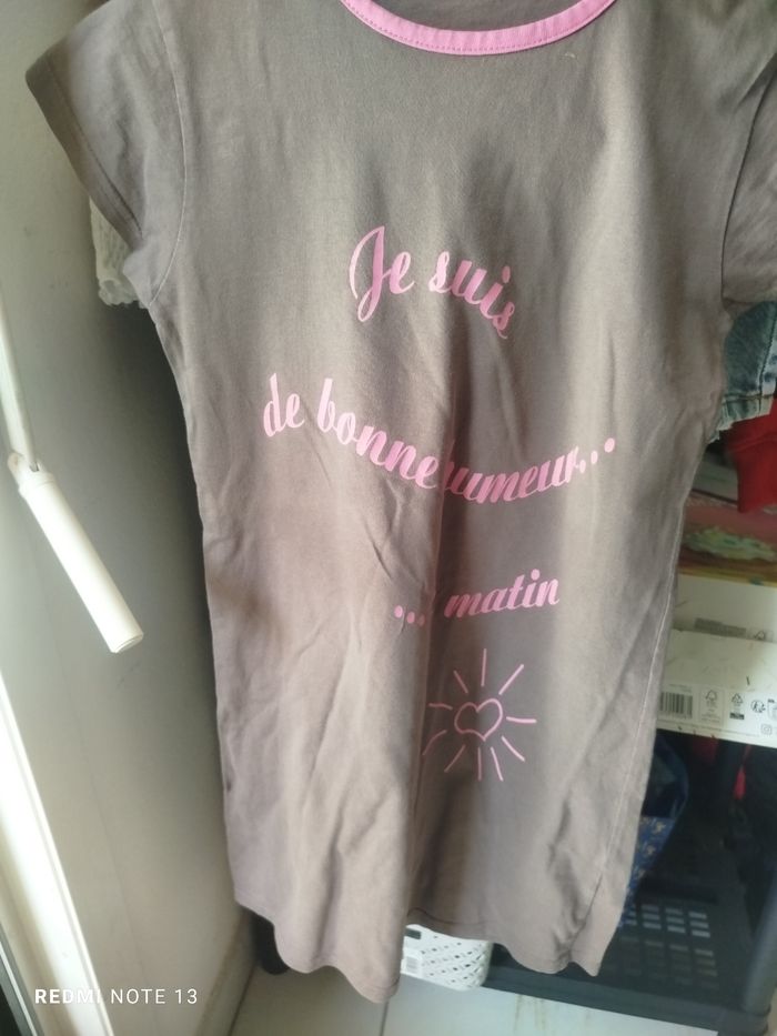 #kytie8ansfille. Tee-shirt de nuit taille 8 ans - photo numéro 2
