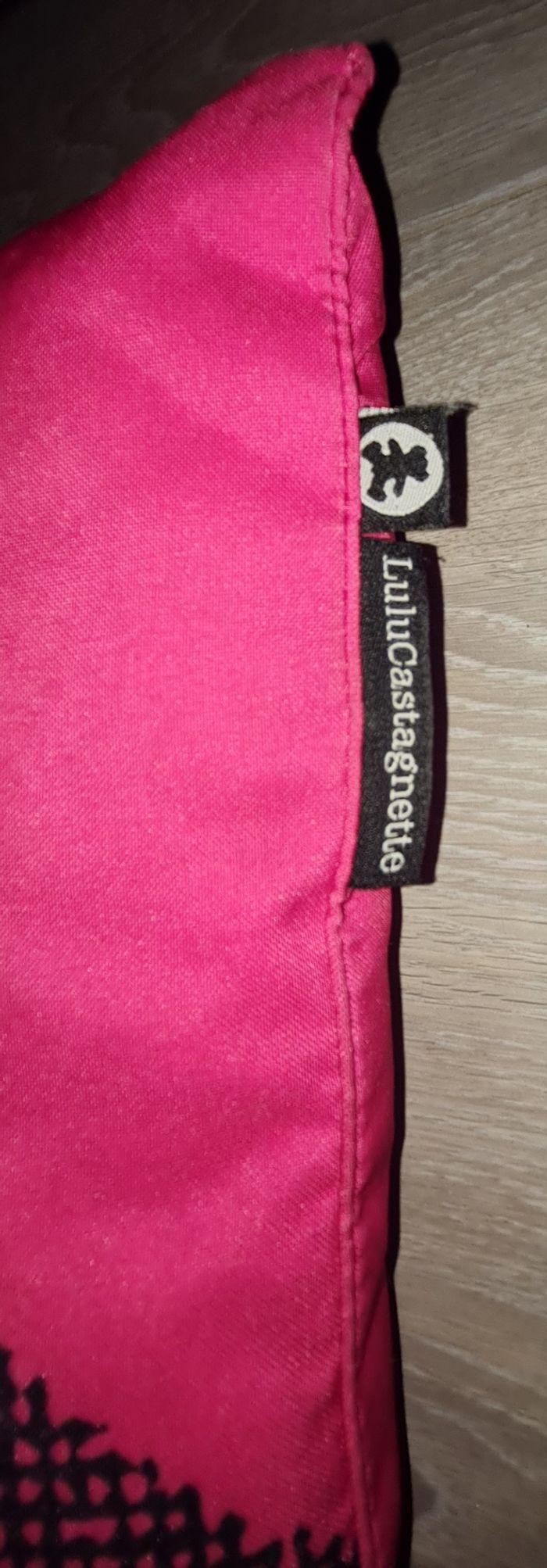 Coussin oreiller ourson Lulu Castagnette 40x40 - photo numéro 2