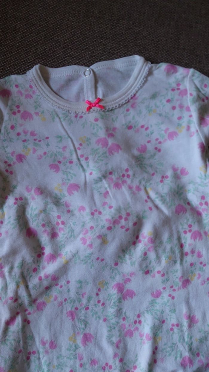 Pyjama fleurs Petit Bateau