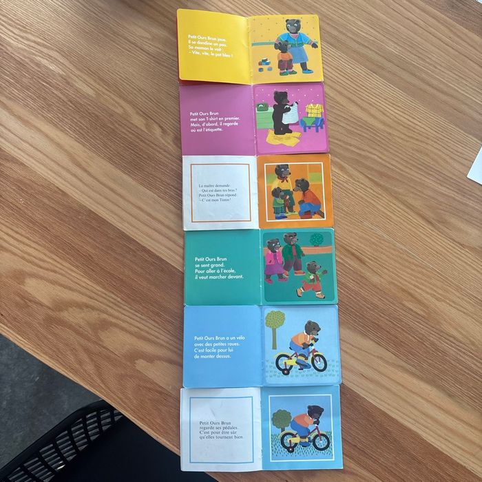 # lot 6 livres petit ours brun - photo numéro 2